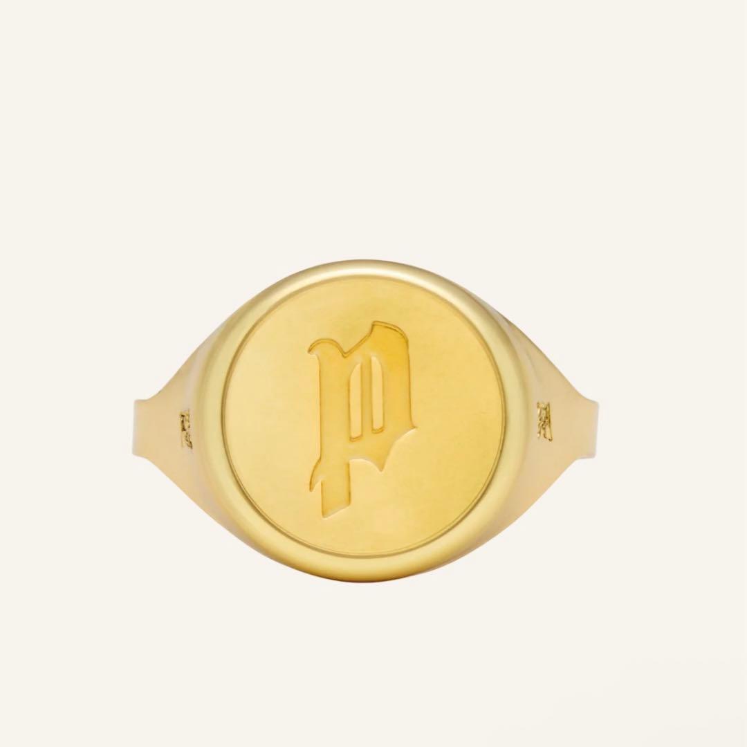 ミュージシャン pointless journey TOY RING GOLD ENGRAVED