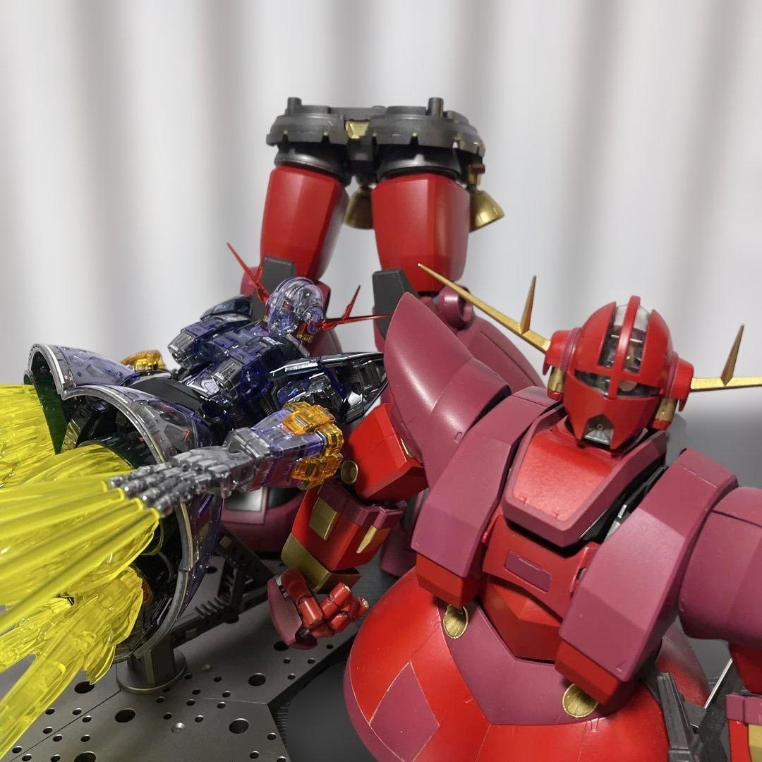 MG1/100パーフェクトジオング RG1/144ガンダムベース限定クリアカラー