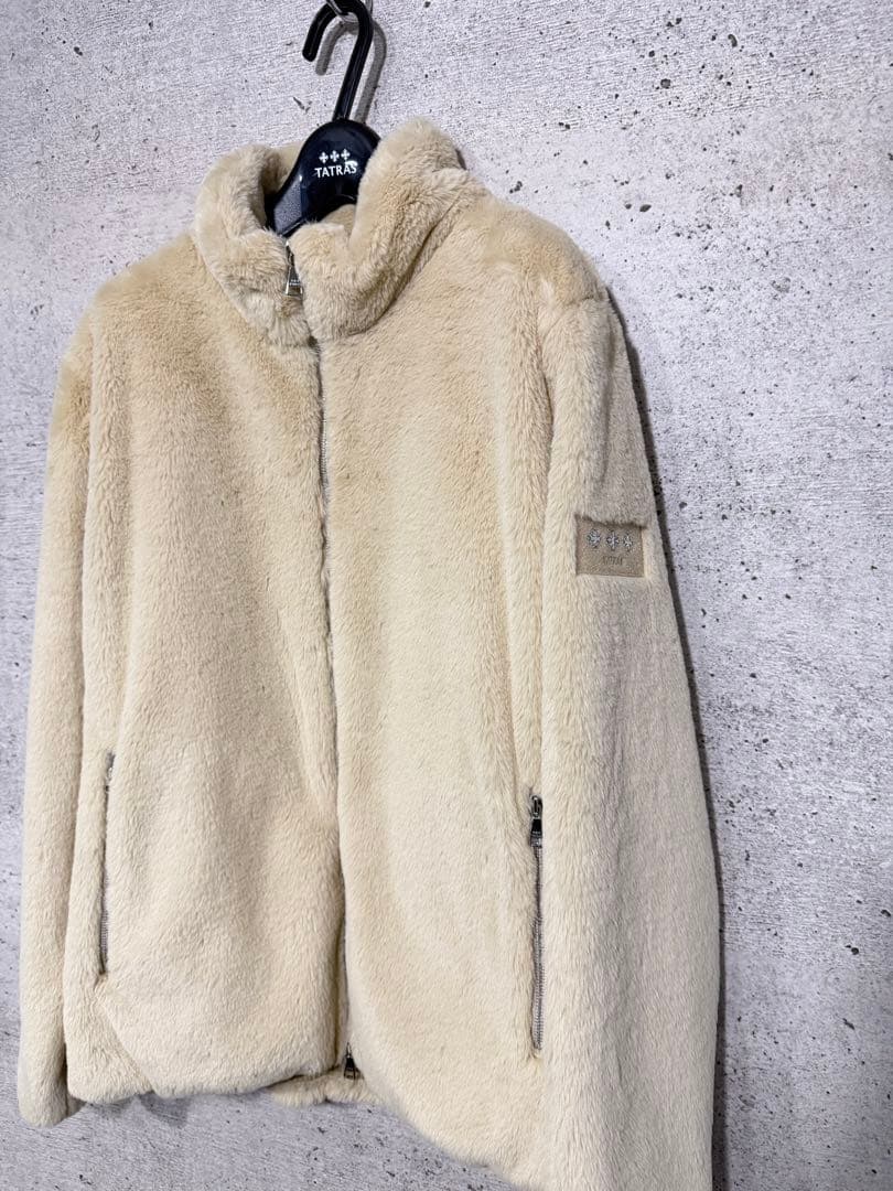 新品　タトラス　エコファーブルゾン　ジャケット　ASTONI ベージュ　メンズ