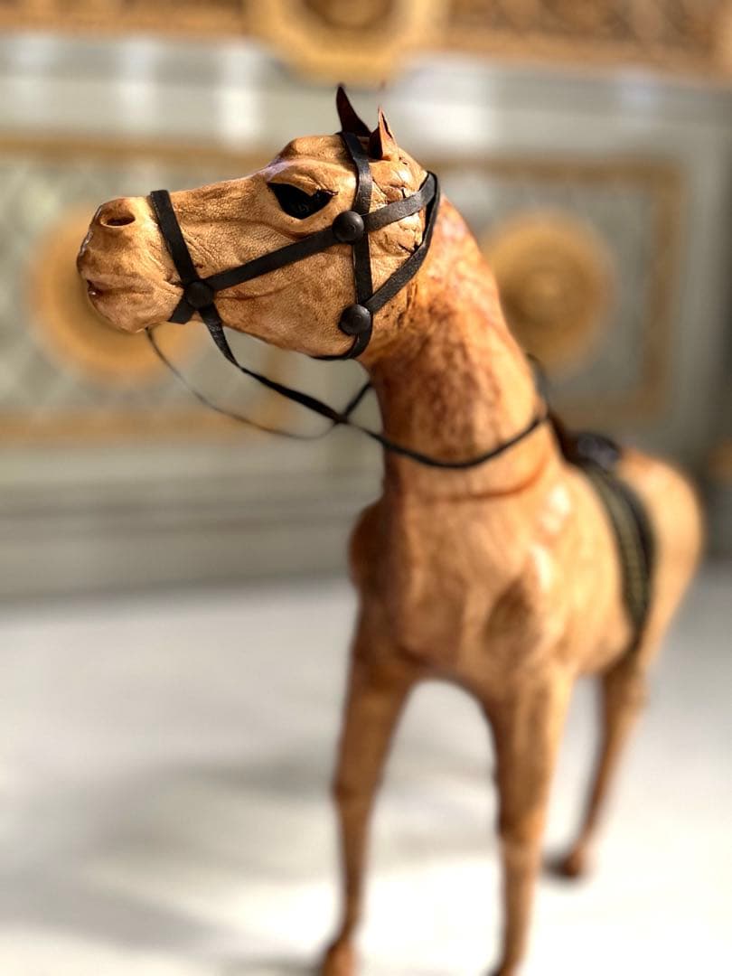 ヴィンテージ 馬 オブジェ レザー phigvel old joe RRL