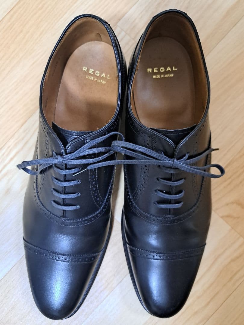 REGAL　ストレートチップ　2７㎝　内羽根　ドレス・ビジネスシューズ　02DR