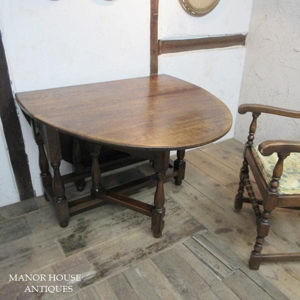 イギリス アンティーク 家具 ゲートレッグテーブル ダイニング 無垢 6745d