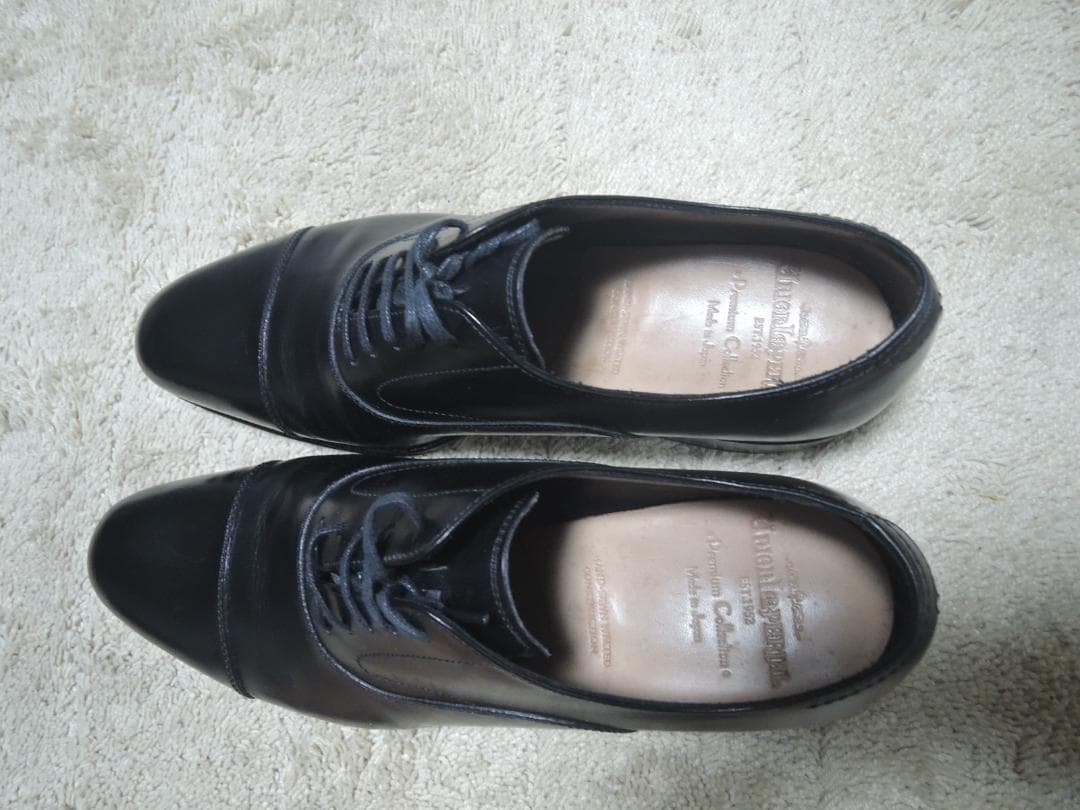 UNION IMPERIAL 内羽根ストレートチップU1520　黒　　美品