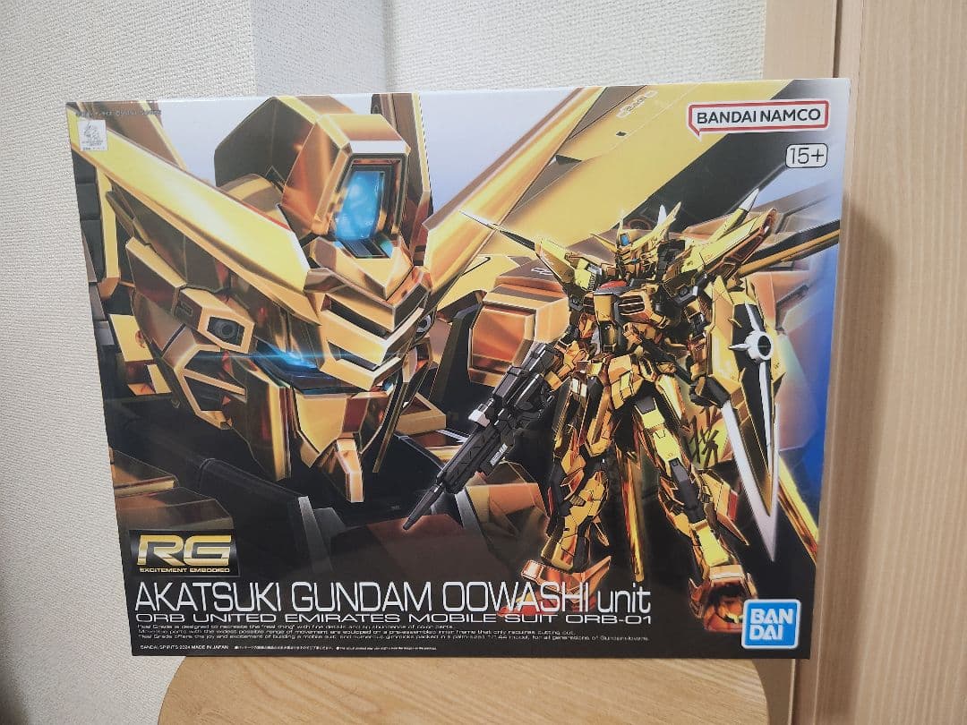 バンダイスピリッツ RG 1/144 ORB-01 アカツキガンダムオオワシ装備