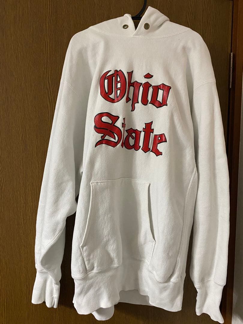 リバースウィーブ Ohio Stat オールドイングリッシュ　ホワイト