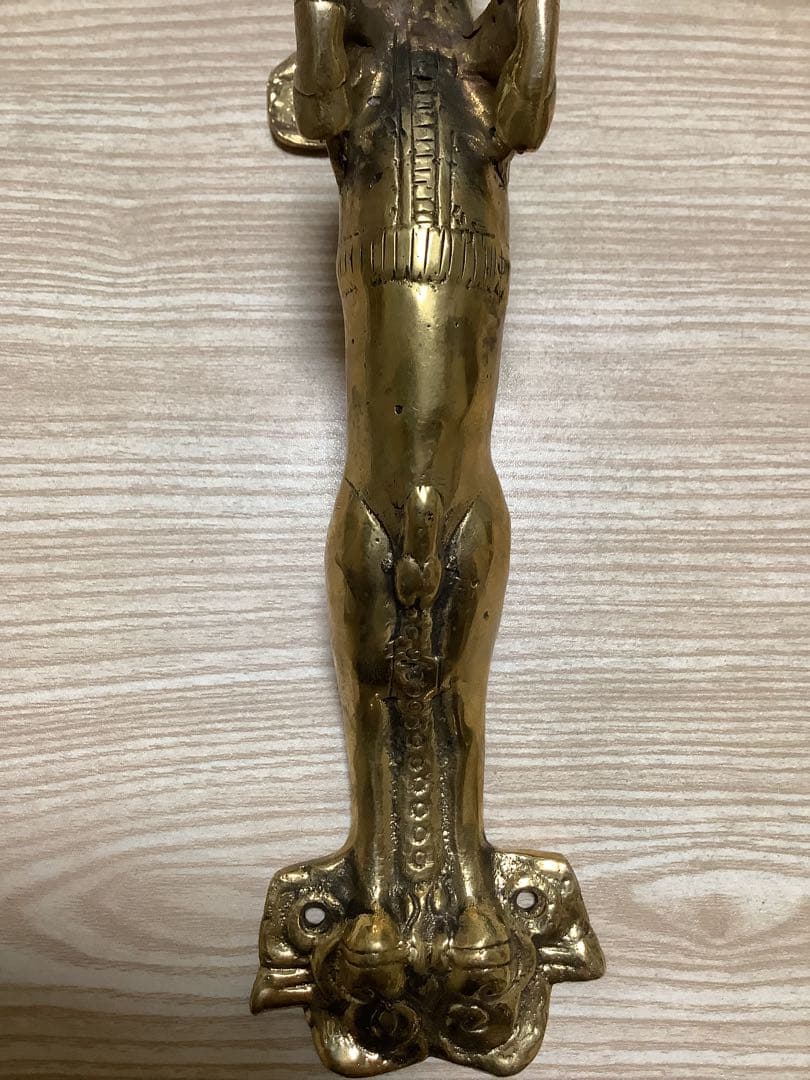 《 新品 》　ドアハンドル　チベット密教　ヒンドゥー　馬　26cm w63