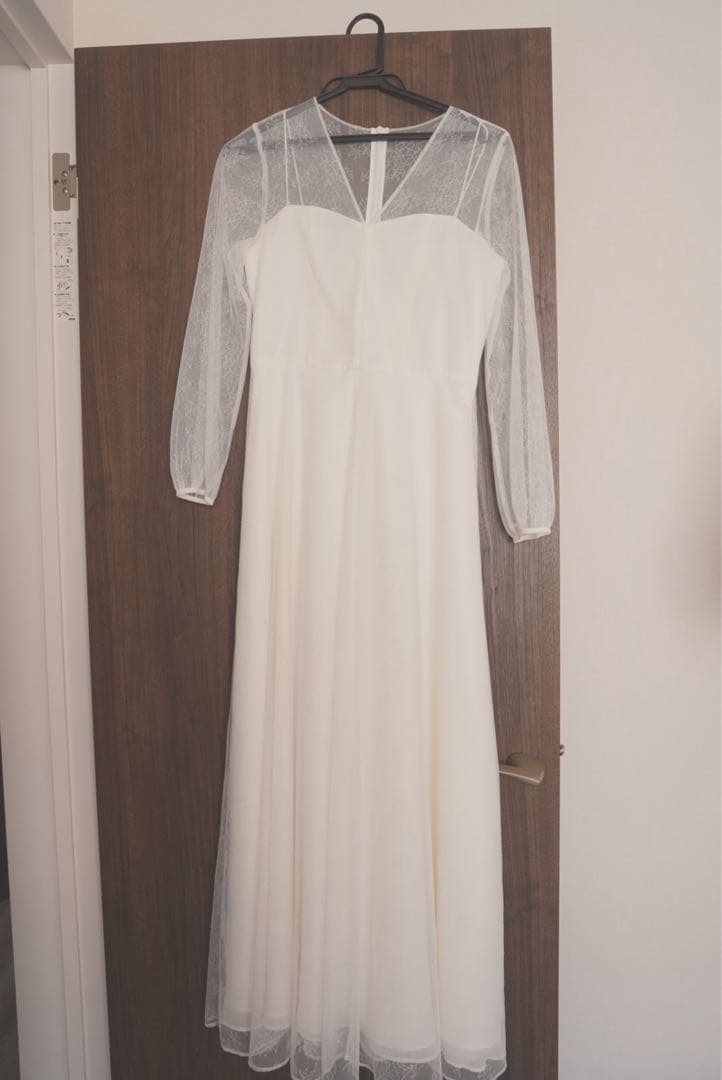 kaene レース×シフォンドレス　2025 使用回数1回2h size 36