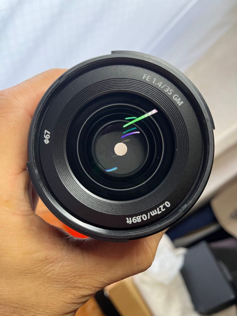 Sony FE 35mm F1.4 GM レンズ　SEL35F14GM