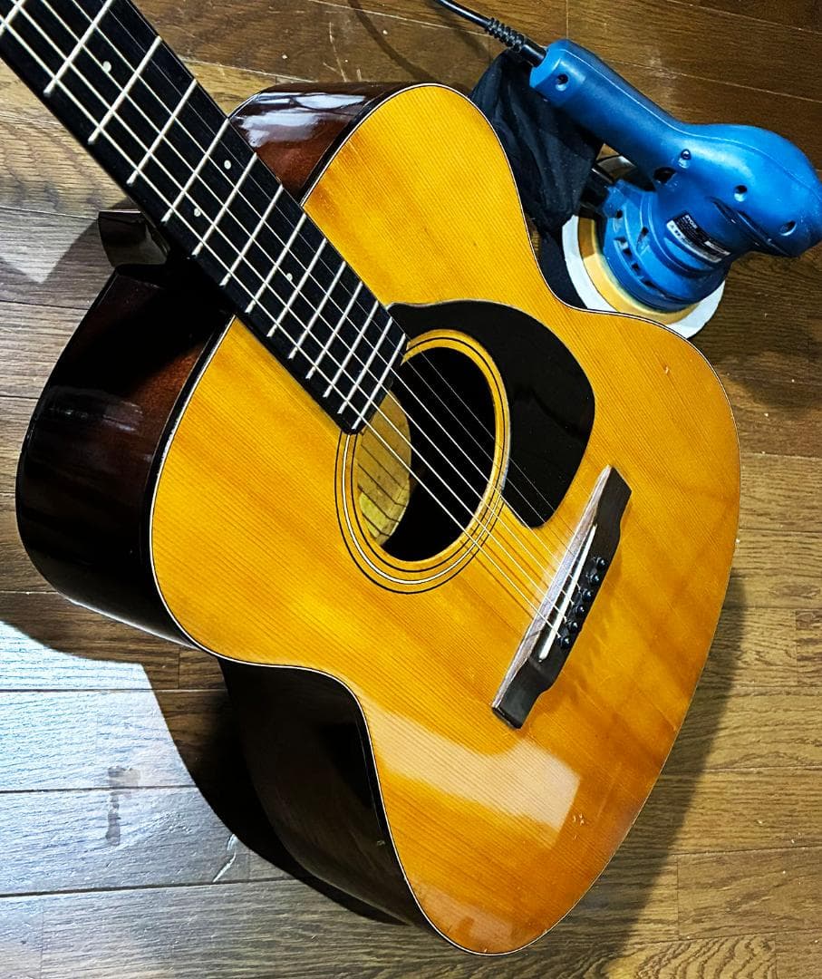 S*P様 ★　弾き込まれた綺麗な音色　YAMAHA ビンテージFG110赤ラベル