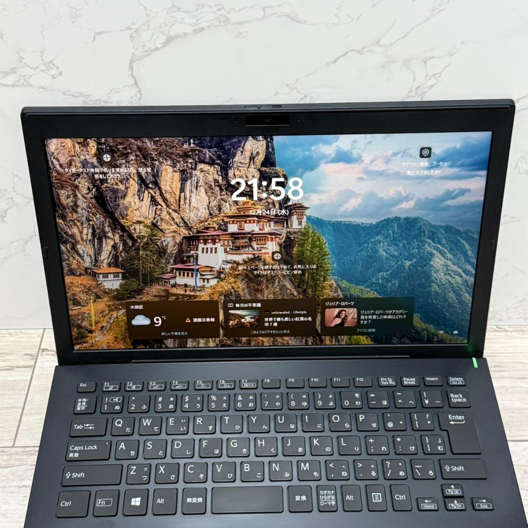 バッテリー◎VAIO Pro PG 第10世代Corei5 8GB 256GB