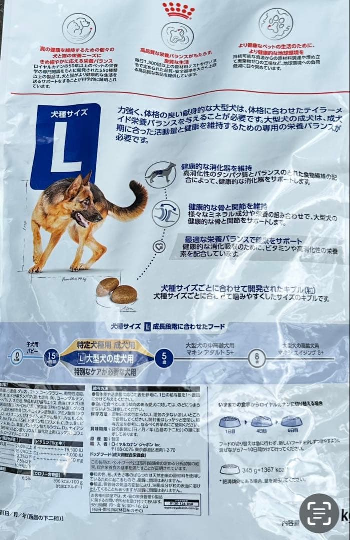  CANIN マキシアダルト大型犬用 ドッグフード 16キロ