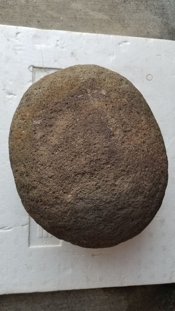 希少品　天然石　恐竜卵型　飾り石　アンティーク　アート　オブジェ