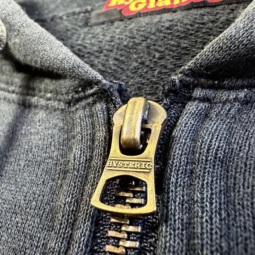 【HYSTERIC GLAMOUR】Vintage zip-up hoodie