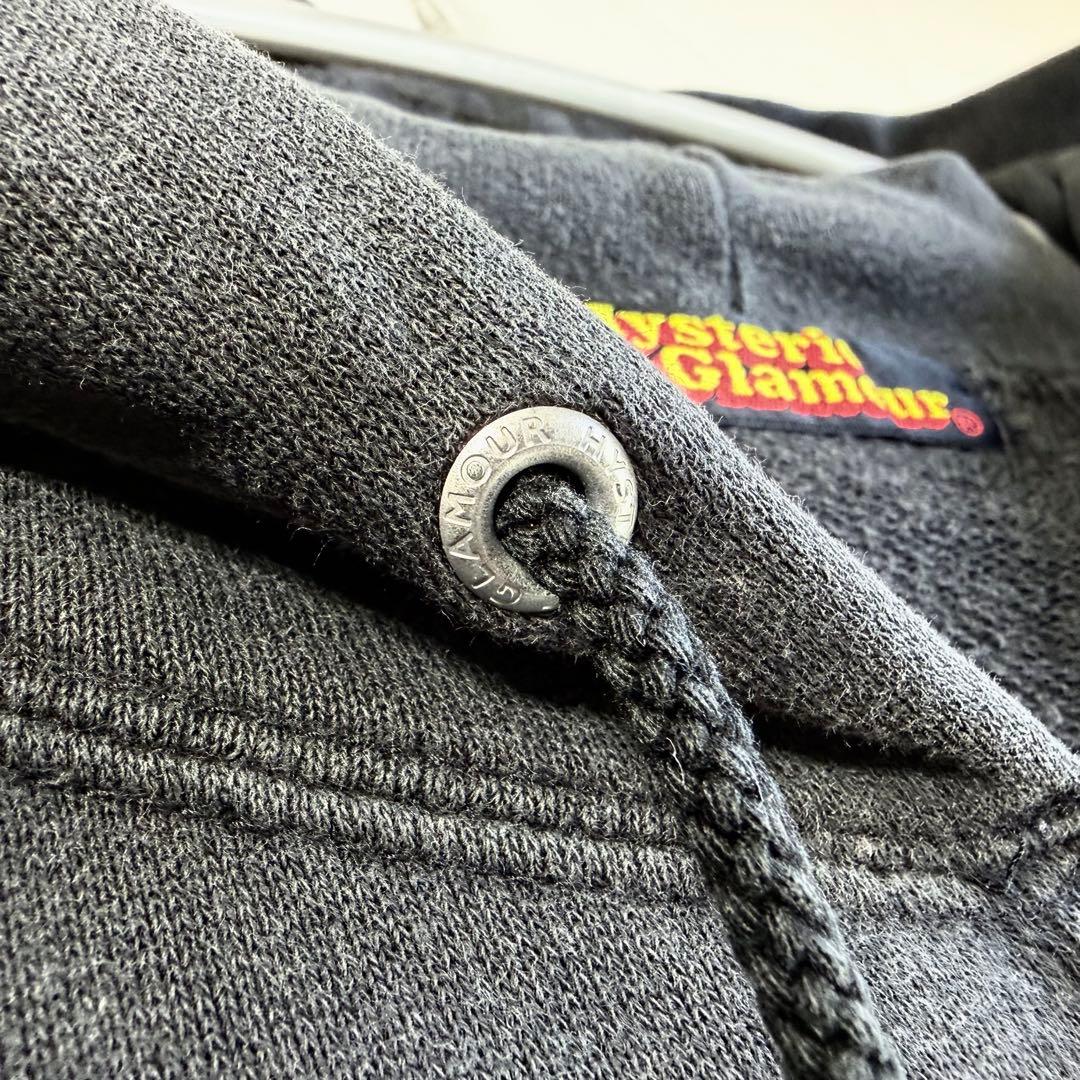 【HYSTERIC GLAMOUR】Vintage zip-up hoodie
