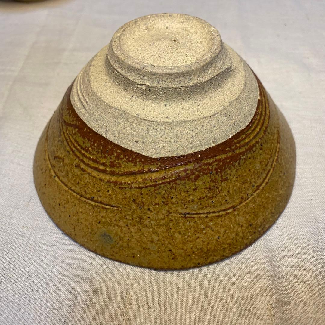 抹茶椀　平茶碗　茶道具　在銘　緑釉　2種　3客