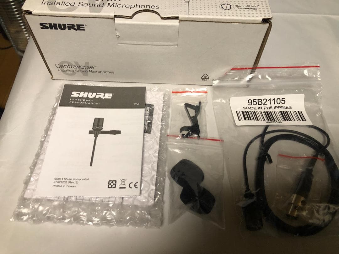 LINE 6 XD-V55 ワイヤレスシステム＋SHUREラベリアマイク