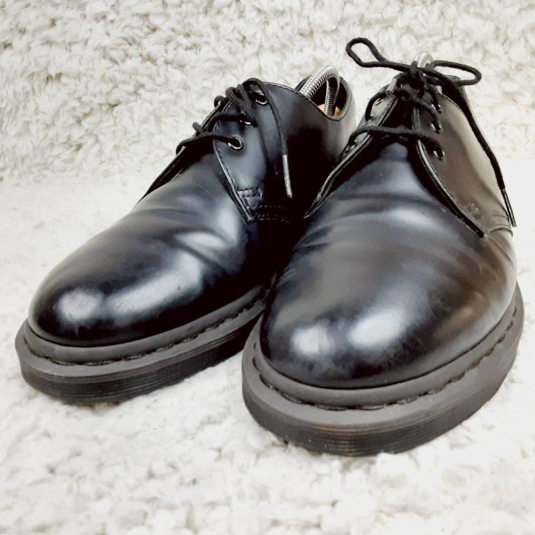 美品 27㎝◎Dr.Martens 革靴 黒 3ホール 1461 MONO