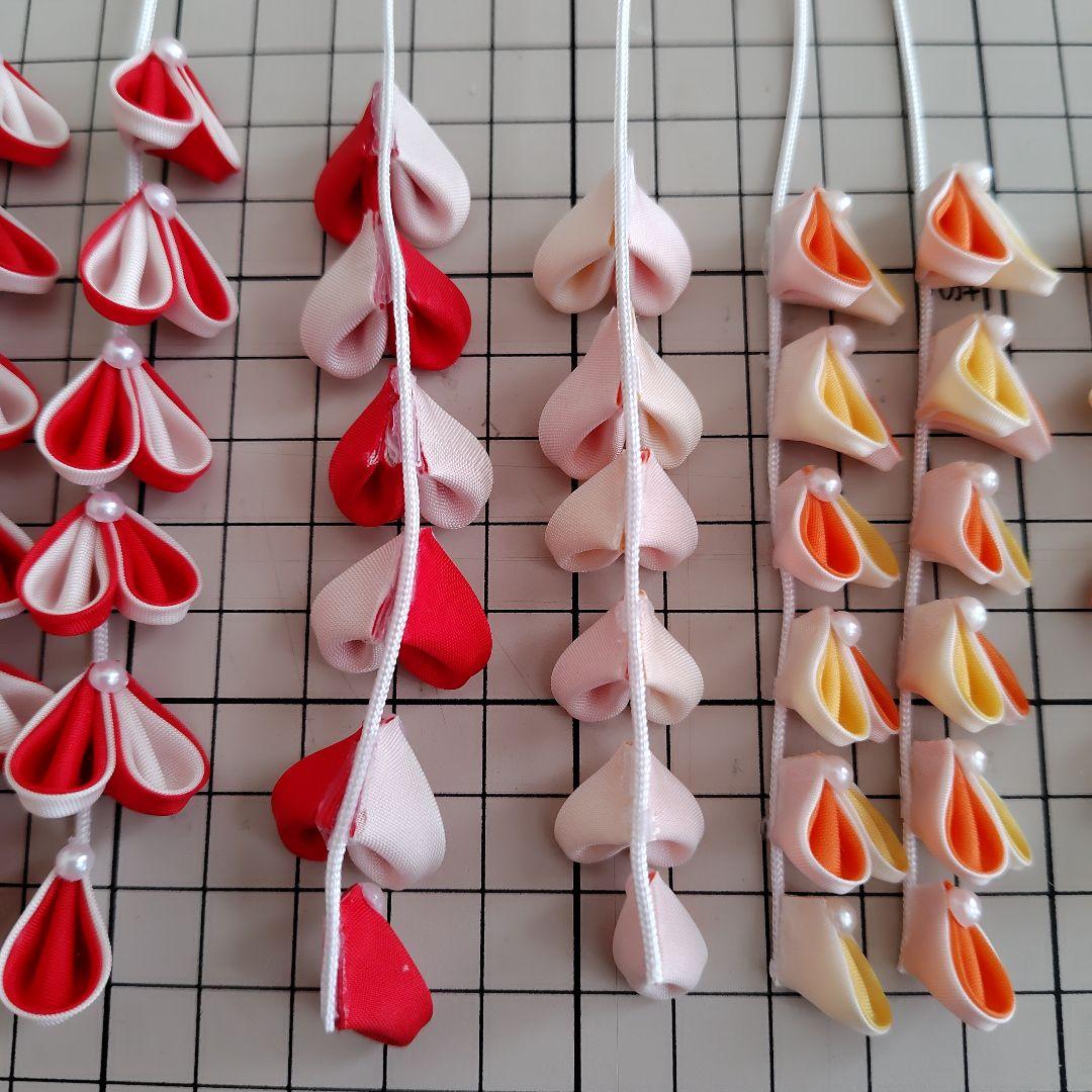 リリイです！つまみ細工下がりまとめ売り　うさぎの人形　鯉のぼり