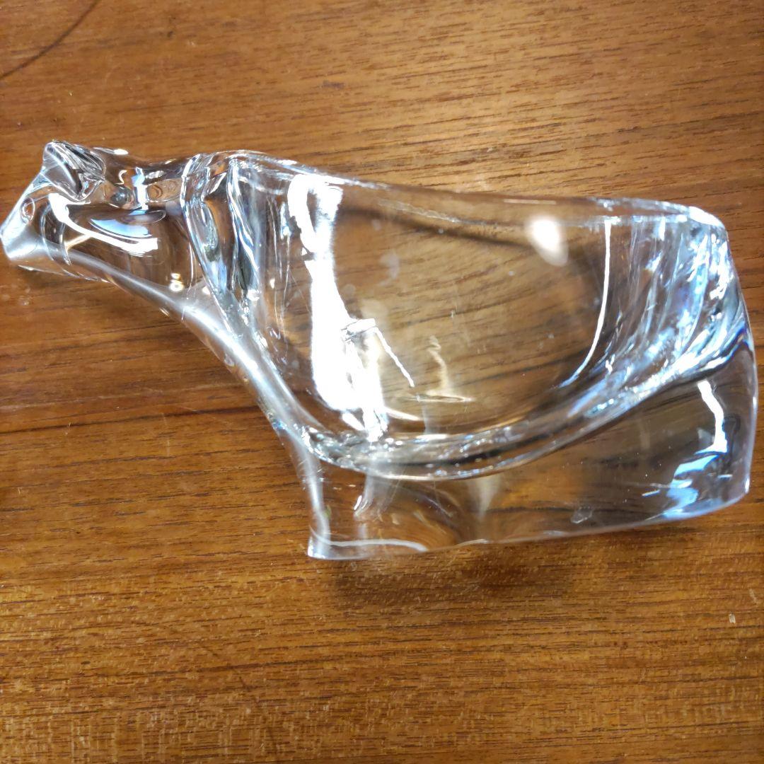 北極熊 ガラス細工