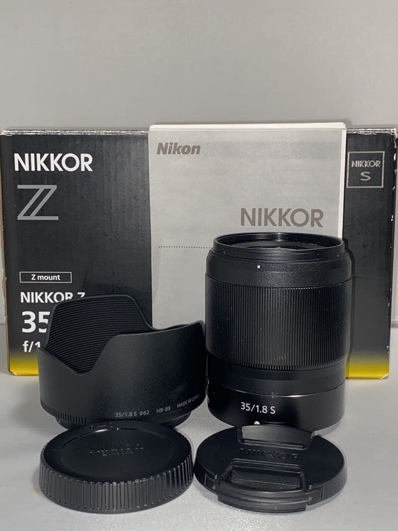 【美品】Nikon NIKKOR z 35mm f1.8 S Zマウント