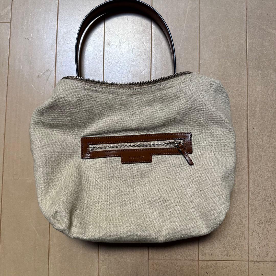 バッグ TOUT Y EST SAC CANOT TOILE SMALL