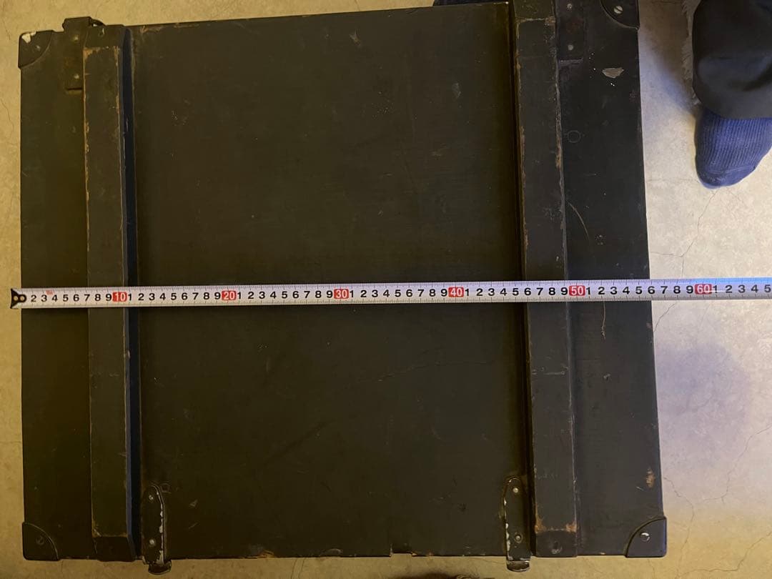 ミリタリーボックス　アウトドア　軍ものスイス軍　60年代60s 実物ミリタリー