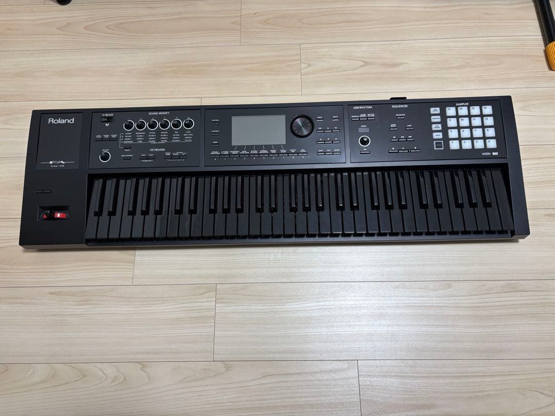 【希少限定黒】Roland FA-06Bフルセット・ペダル2種・保証書付｜極美品