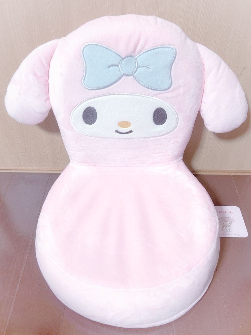 マイメロディ コンパクト座椅子 イス 折りたたみ ドンキホーテ限定
