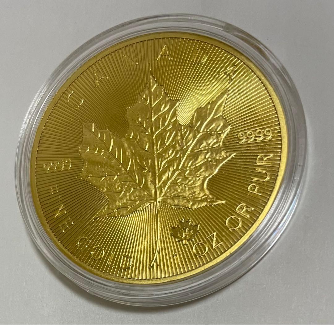 カナダ メープルリーフ金貨 50ドル 2021年　gp