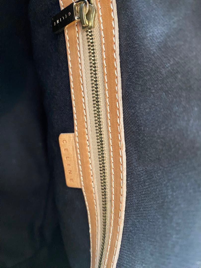 CELINE ダークブラウン ハンドバッグ