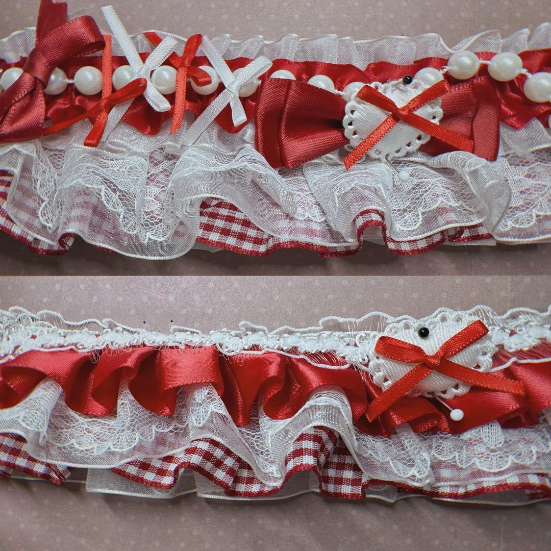 【ぴーくページ】ぬい服 ヘッドドレス ドレス　推し活 ハンドメイド