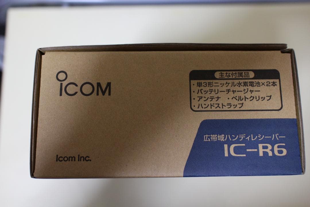 ICOM アイコム IC-R6 広帯域受信機　エアーバンドSP 新品