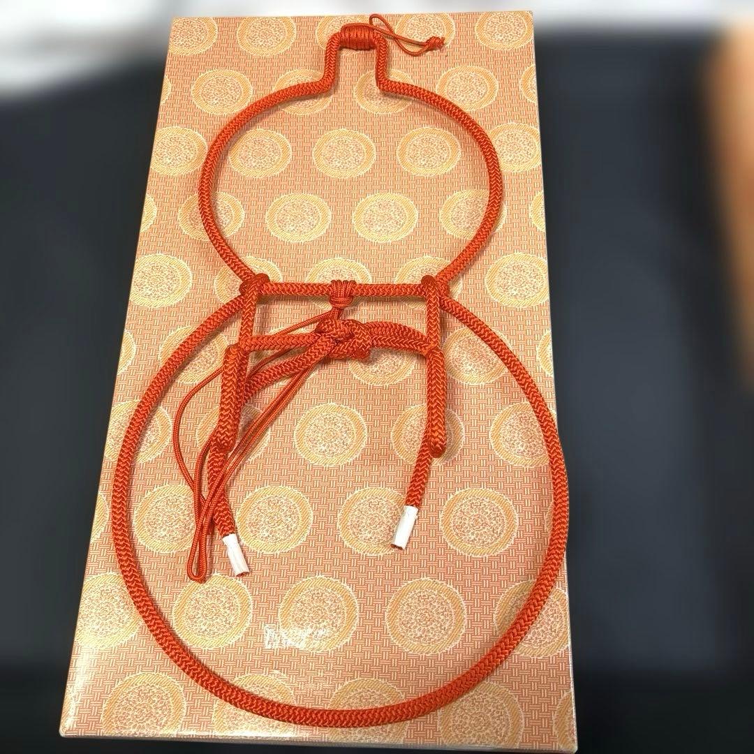 瓢扇掛 朱 紫 油運 ツノ お茶道具 2つセット 扇子かけ 壁掛け