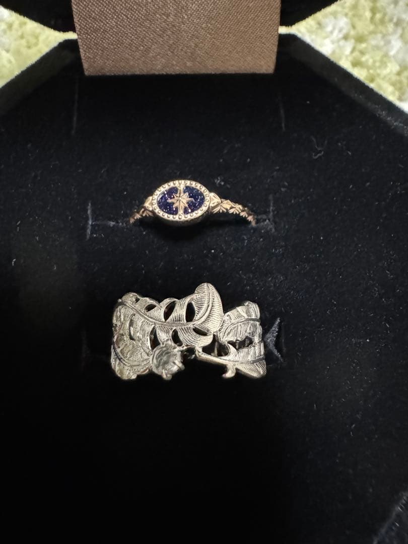 《Limited Edition》 K10紫金石・シルバートパーズセットリング