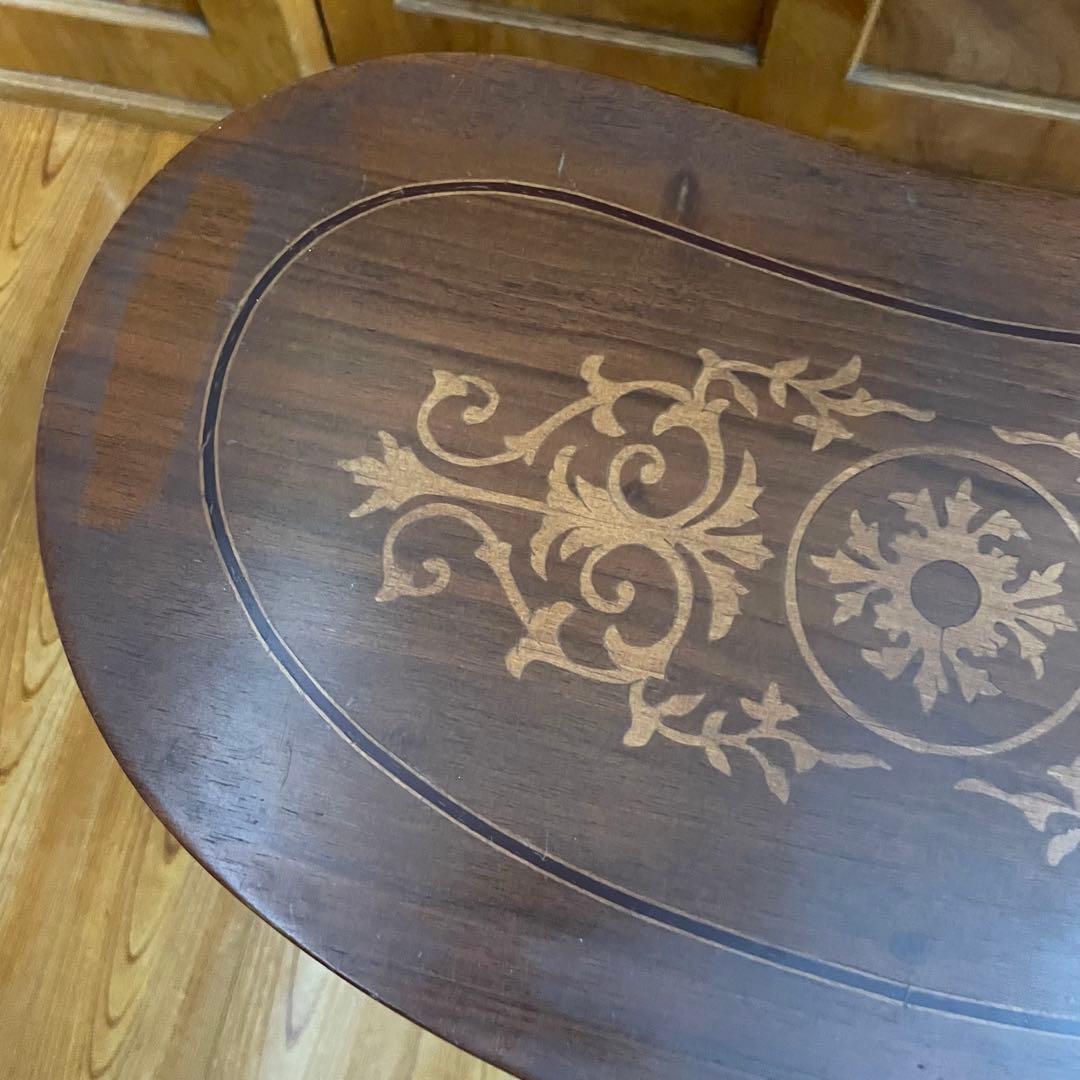 【送料込み】猫脚 アンティーク コンソール サイドテーブル 2段チェスト