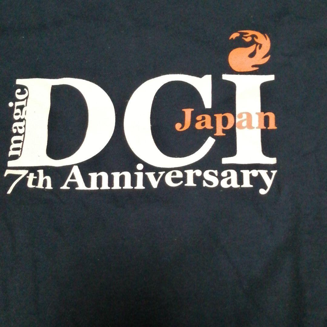 MTG DCIジャパン7周年　閉鎖　Tシャツ　赤　紺Lサイズ　激レア
