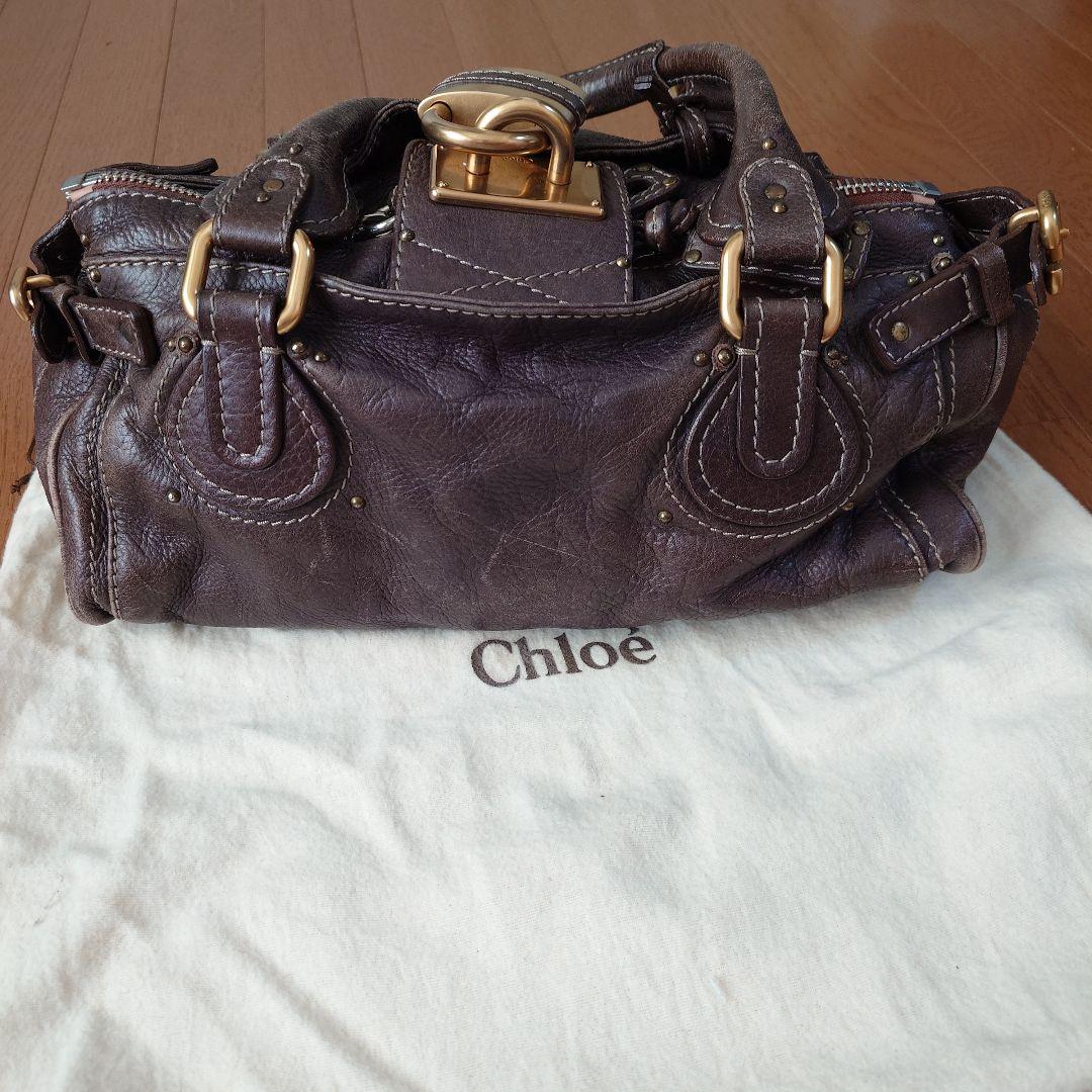 Chloé ダークブラウン パディントン