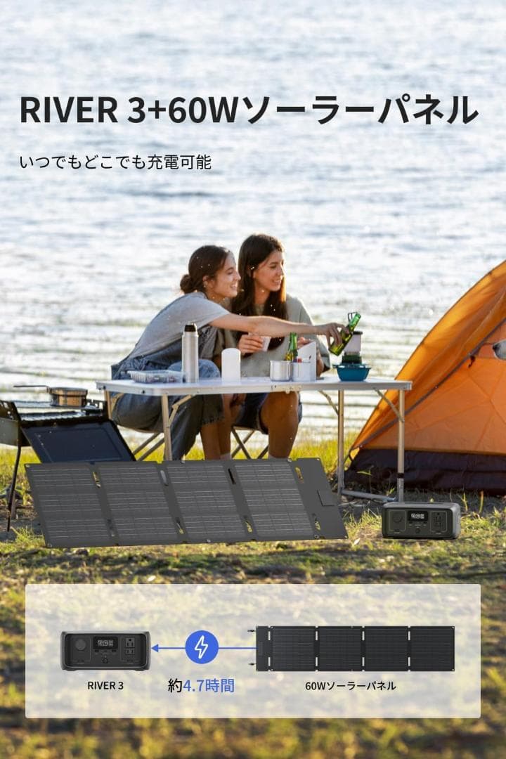 R*i様 EcoFlow Solar Generator  3 ソーラ