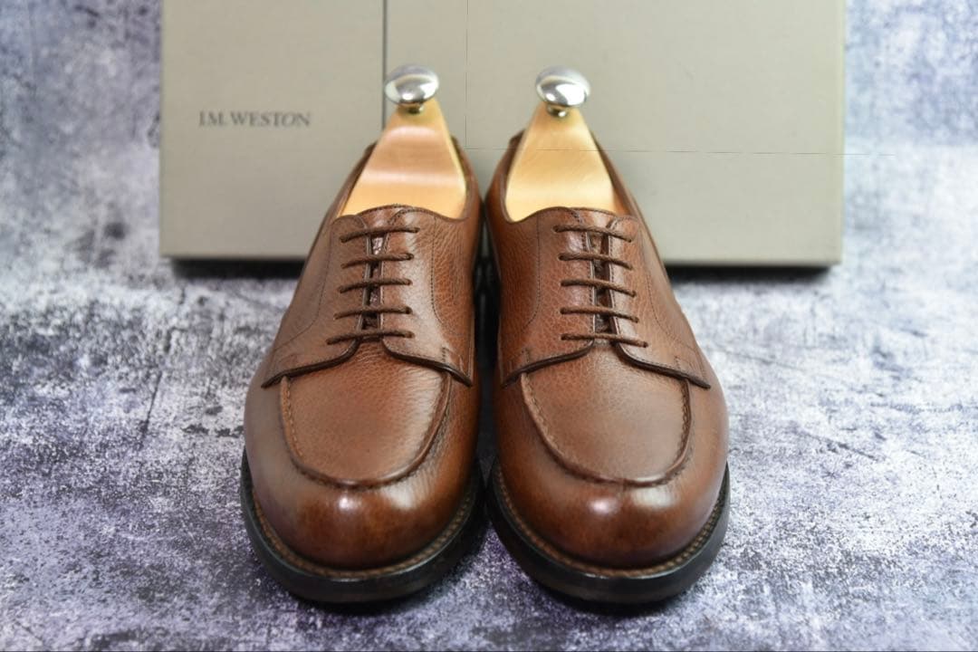 J.M.WESTON　#641　ゴルフ　5E　ブラウン　11ラスト　Uチップ