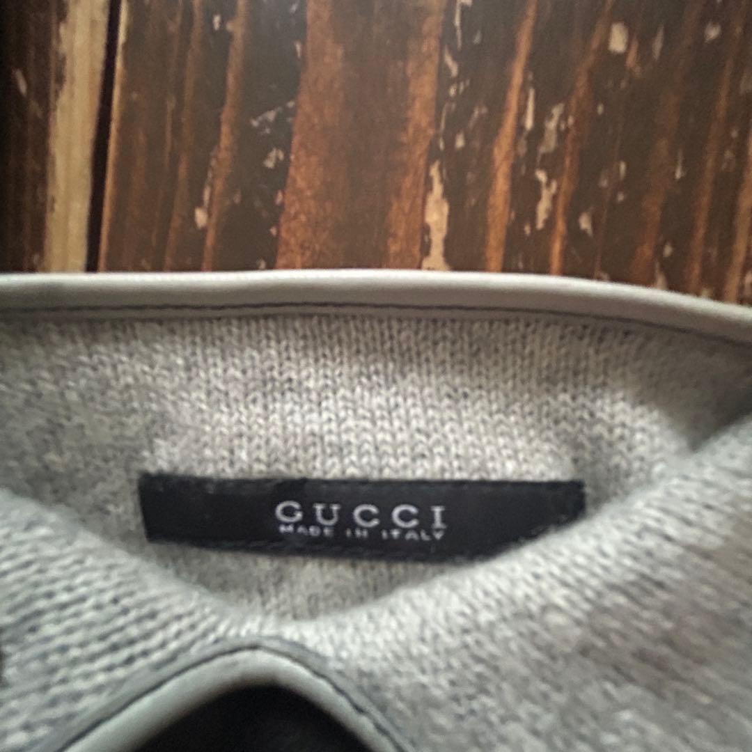 GUCCI レザーグローブ　メンズ　グッチ