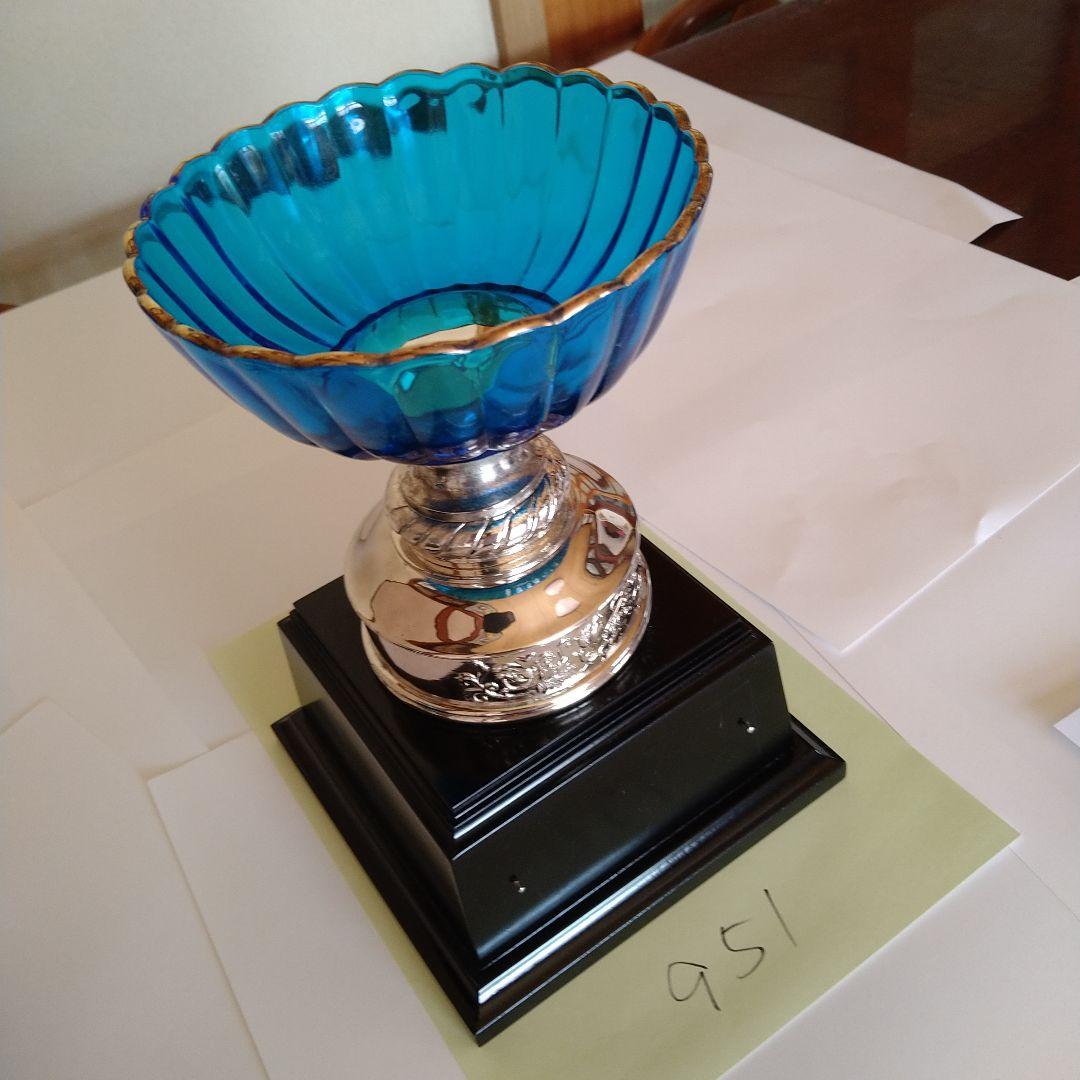 No.951 ブルー、ガラスカップ