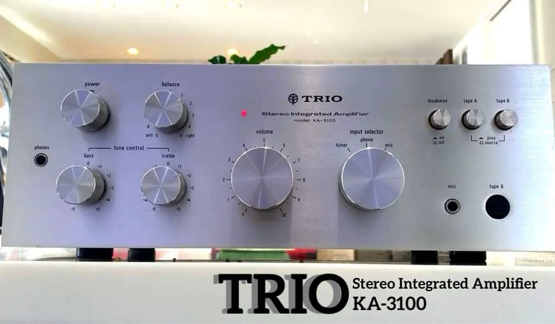TRIO プリメインアンプ KA-3100 動作品 トリオ