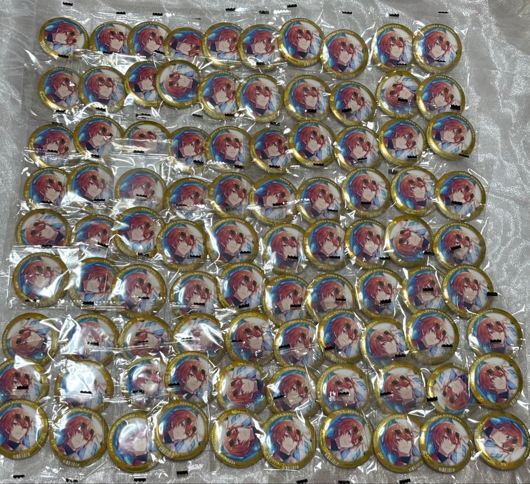 西園練牙 カプセル缶バッジ90個