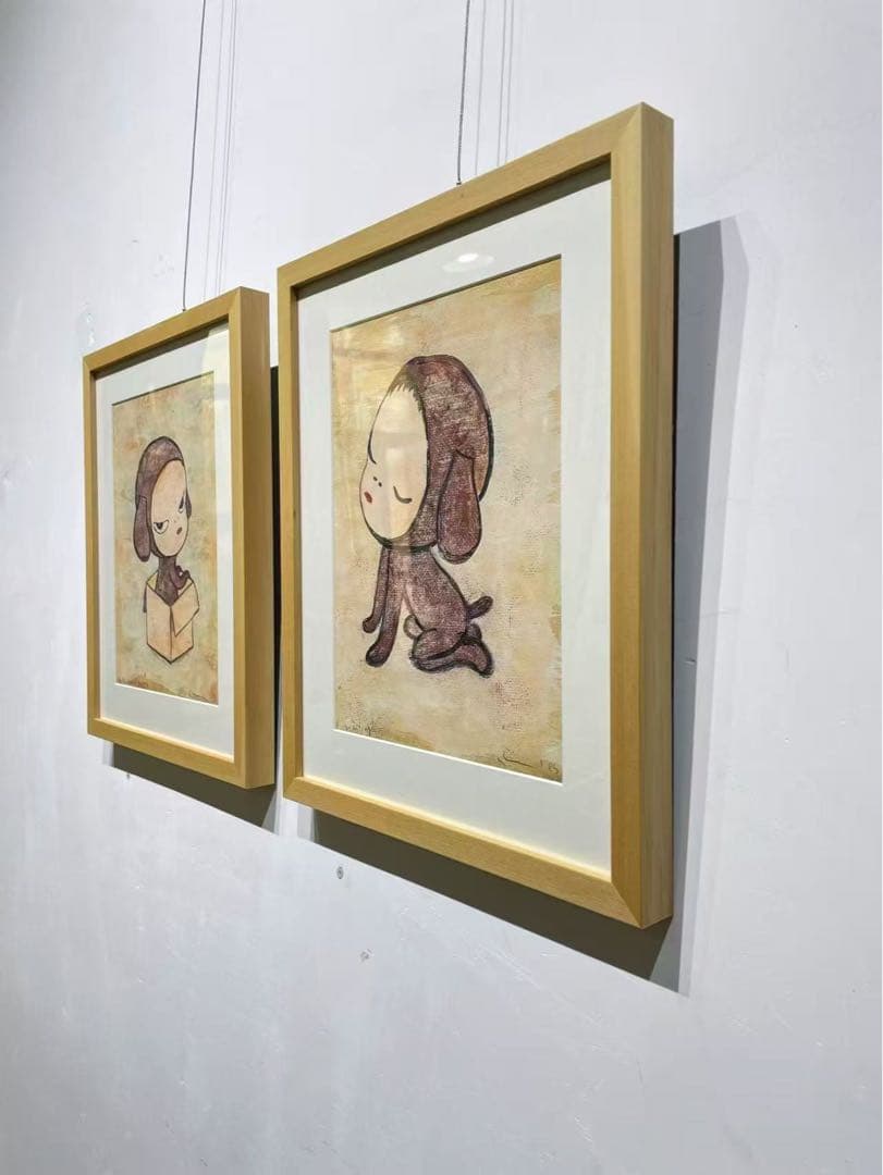 奈良美智『忘れられた子犬、待っている』