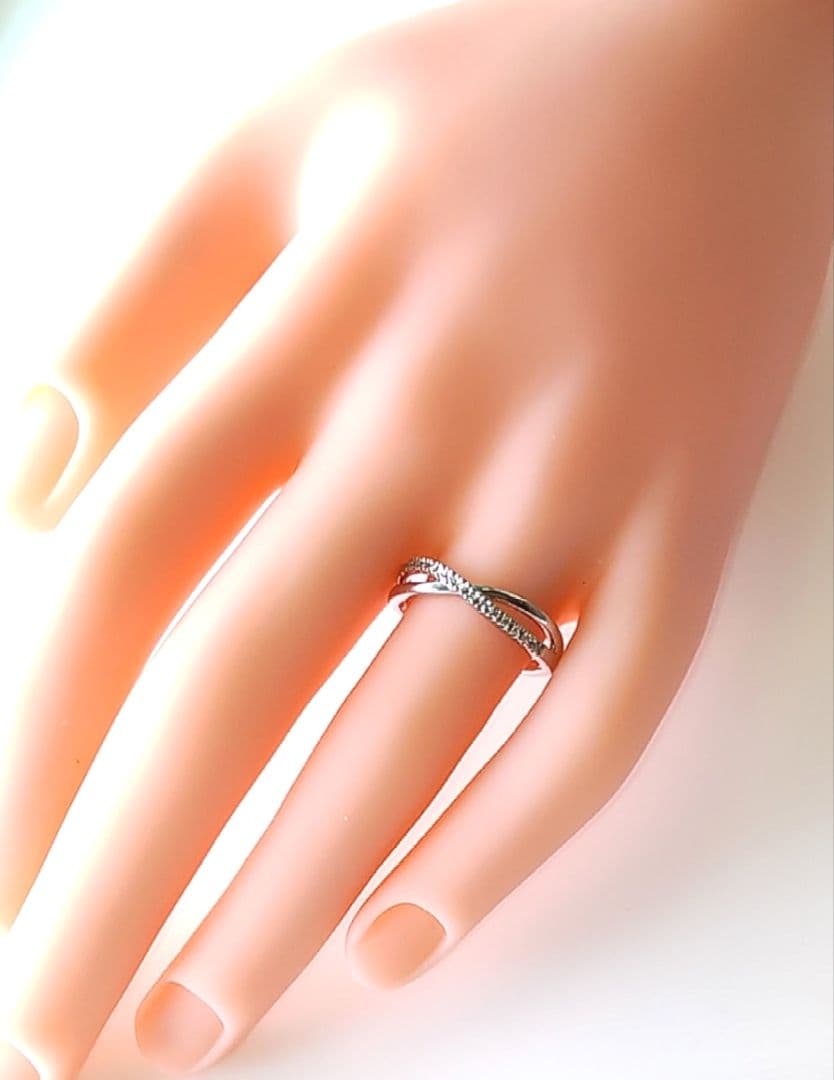 ヴァンドーム青山　ミューチュアルリング プラチナ　ダイヤ 13号