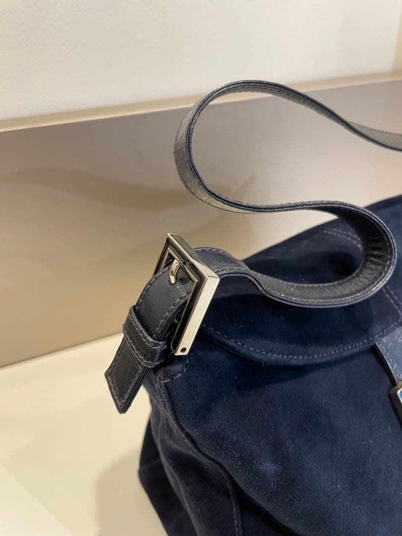 FENDI マンマバケット　ネイビー　保存袋付き