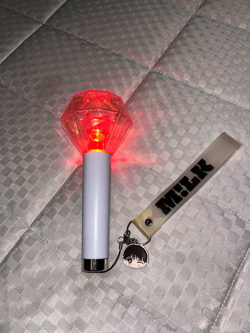 M!LK ペンライト ミルクラスタル2 山中柔太朗 ペンラストラップ付き