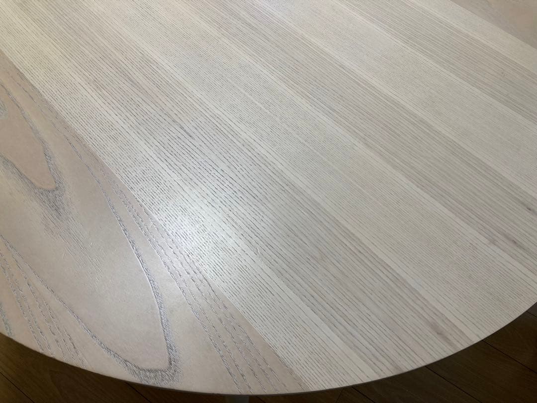 IKEA LISABO木製 円形ダイニングテーブル