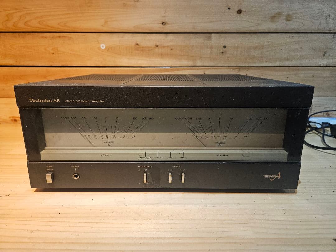 【名機】Technics SE-A5 ステレオパワーアンプ テクニクス ジャンク
