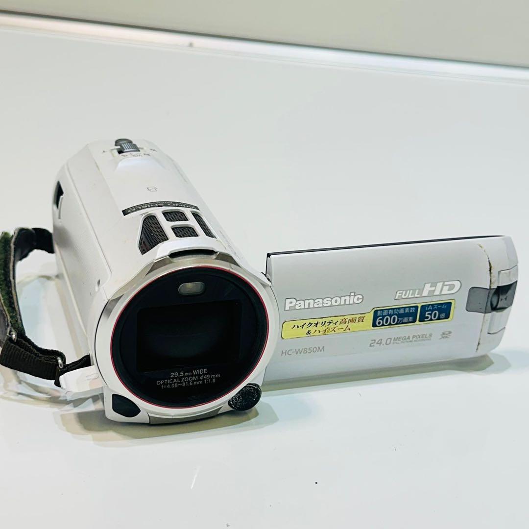 Panasonic HD ビデオカメラ HC-W850M 動作未確認 現状渡し